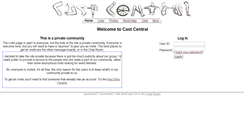 Desktop Screenshot of castcentral.org